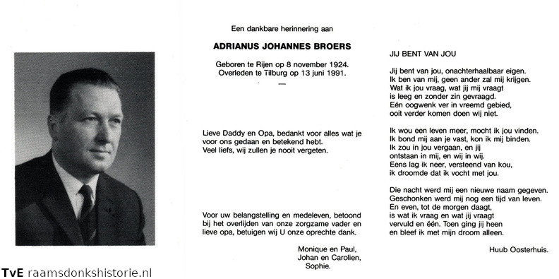 Adrianus Johannes Broers