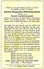 Adriana Margaretha Wilhelmina Brokx Cornelis Lambertus Jacobs