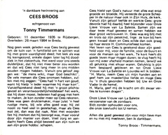 Cees Broos Tonny Timmermans