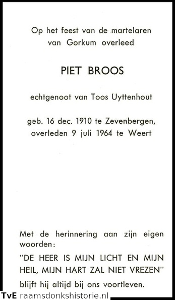 Piet Broos Toos Uyttenhout