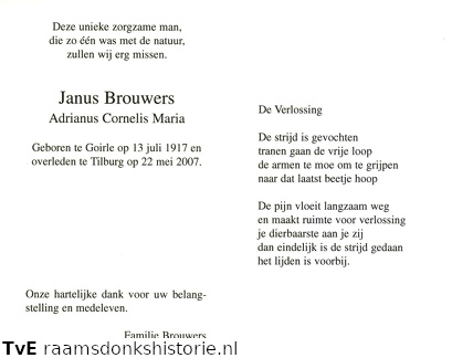 Adrianus Cornelis Maria Brouwers