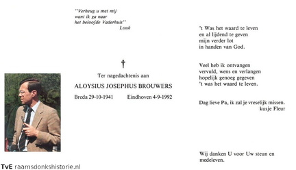 Aloysius Josephus Brouwers