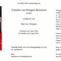 Cornelia Brouwers Bart van Dongen