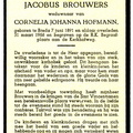 Jacobus Brouwers Cornelia Johanna Hofmann