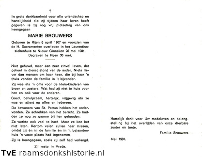 Marie Brouwers