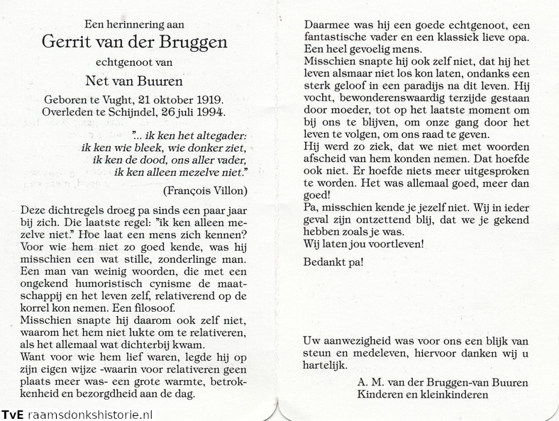 Gerrit van der Bruggen Net van Buuren