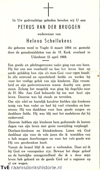 Petrus van der Bruggen Helena Schellekens