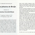Maria Johanna de Bruijn Antonius Cornelis Braat