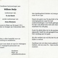 Willem Buijs To de Kievit  Anna Biemans