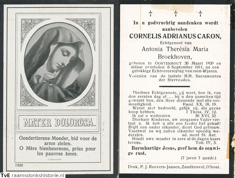 Cornelis Adrianus Caron Antonia Therésia Maria Broekhoven