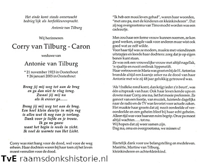 Corry Caron Antonie van Tilburg