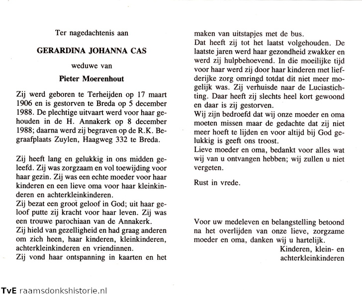 Gerardina Johanna Cas Pieter Moerenhout