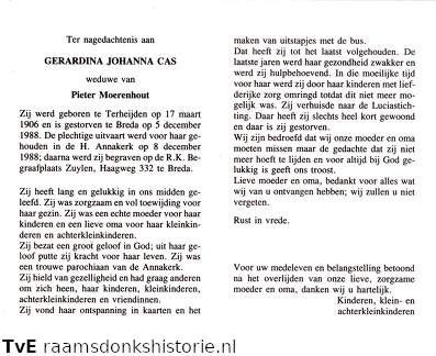Gerardina Johanna Cas Pieter Moerenhout