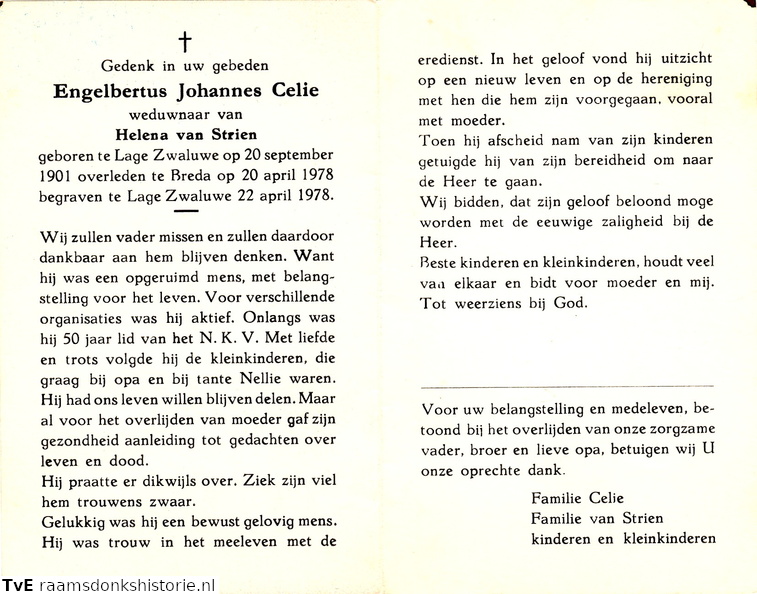 Engelbertus Johannes Celie Helena van Strien