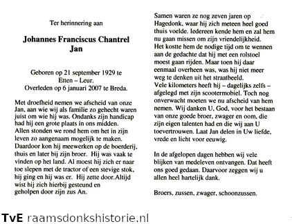 Johannes Franciscus Chantrel