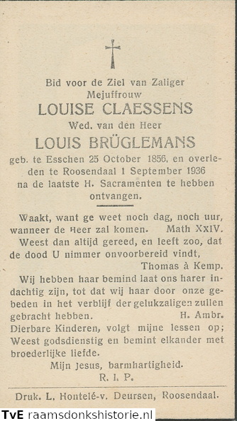 Louise Claessens Louis Brüglemans