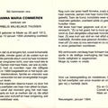 Johanna Maria Commeren Cornelis Wilhelmus Thijssen