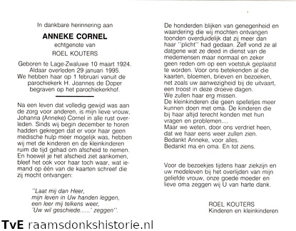 Anneke Cornel Roel Kouters