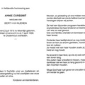 Annie Corssmit Bert van Nuenen