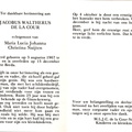 Jacobus Waltherus de la Cour Maria Lucia Johanna Christina Nuijten