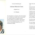 Adriana Maria de Craen C.J. Roelen