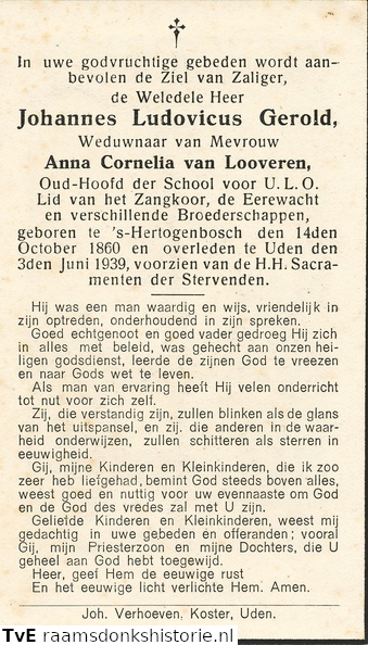 Gerold Johannes Ludovicus Anna Cornelia van Looveren