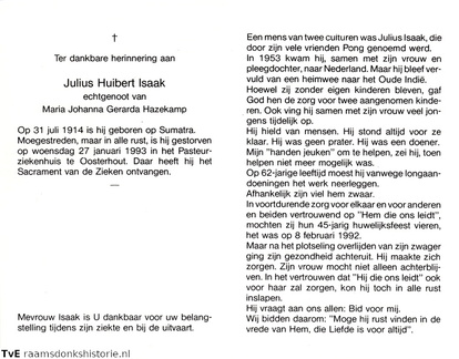 Isaak Julius Huibert Maria Johanna Gerarda Hazekamp