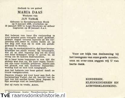 Maria Daas Jan Tabak