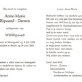 Anne-Marie Damen Will Ripzaad