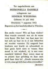 Petronella Daniels Hendrik Wiegersma
