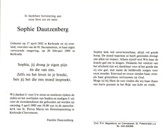 Sophie Dautzenberg