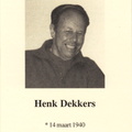 Henk Dekkers Corrie