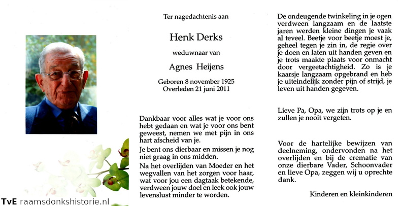 Henk Derks Agnes Heijns