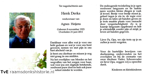 Henk Derks Agnes Heijns