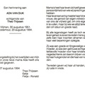 Ada van Dijk TheoThijssen