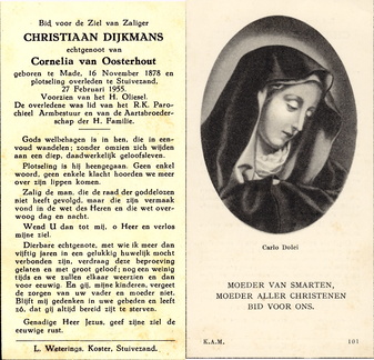 Christiaan Dijkmans Cornelia van Oosterhout