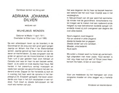 Adriana Johanna Dilven Wilhelmus Monden