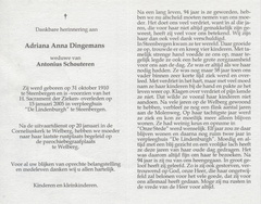 Adriana Anna Dingemans Antonius Schouteren