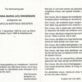 Johanna Maria Dingemans Henricus Martinus Snoeren