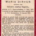Maria Dirven Cornelis Josefus Segeren