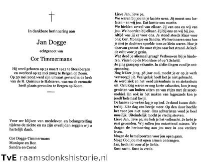Jan Dogge Cor Timmermans