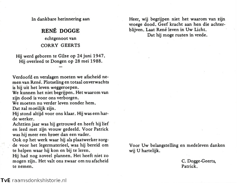 René Dogge Corry Geerts