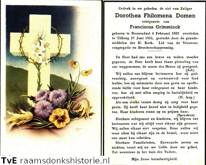 Dorothea Philomena Domen Franciscus Grimminck