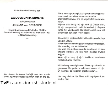 Jacobus Maria Domenie Johanna van den Broek