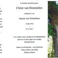Christ van Dommelen Jeanne van Oosterhout