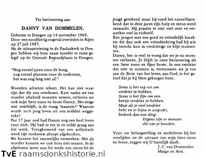 Danny van Dommelen