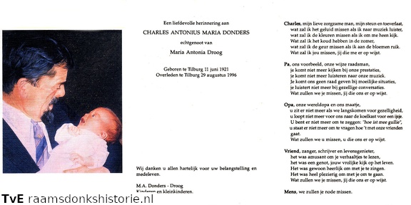 Charles Antonius Maria Donders Maria Antonia Droog