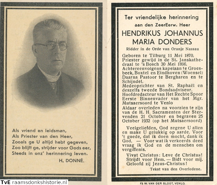 Hendrikus Johannus Maria Donders-priester