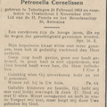 A. van Dongen Petronella Cornelissen