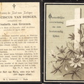 Franciscus van Dongen- Elisabeth van Groezen